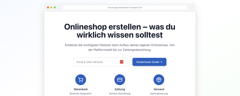 Onlineshop erstellen – was du wirklich wissen solltest